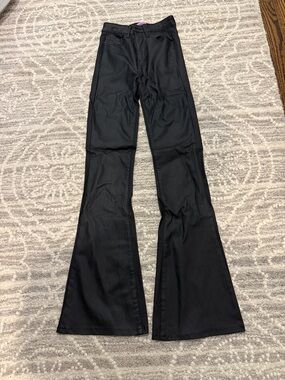 Edikted Black High-Rise Bootcut Flare Pants